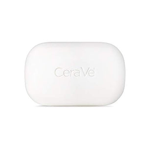CeraVe Cerave barra limpiadora hidratante |128gr| jabon en barra para rostro y cuerpo | libre de fragancia, no irritante