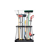 Rubbermaid Deluxe Tool Tower, Garage Storage, Holds 40 Tools, Black