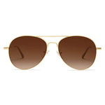 SOJOS Classic anteojos de sol para mujer y hombre con lentes espejadas UV400, marco de metal clásico SJ1030