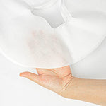 200 fundas desechables de masaje para la cara, fundas de almohada desechables para mesas de masaje, spa, fundas de masaje ultra suaves (blanco redondo)