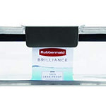 Rubbermaid Brilliance - Recipiente para alimentos, Transparente, 2 pack 3.2 Medium, 1, 1