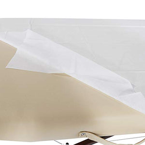 Mt Massage Tables Poly-Backing Disposable Table Sheet (Pack of 10) for Massage/Treatment Table