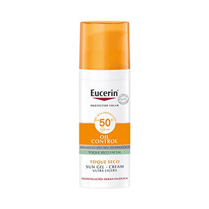 Eucerin Protector solar facial efecto mate toque seco Oil Control, , 50 ml