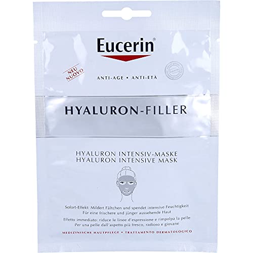 Eucerin Mascarilla facial hidratante con Ácido Hialurónico,Hyaluron Filler, 1 pieza
