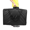 AYNEFY Bolsa de transporte para cama de masaje, portátil, profesional, duradera, para mesas de spa, bolsa de hombro, color negro, 93 x 63 cm
