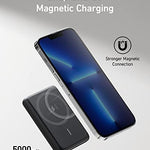 Batería magnética 521 (PowerCore Magnetic 5K), Cargador portátil inalámbrico magnético de 5000 mAh con Cable USB-C, para iPhone 13/13 Pro / 13 Pro MAX / 13 Mini / 12 Pro / 12 Pro MAX / 12 Mini