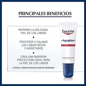 Eucerin Eucerin Aquaphor Reparador De Labios Sos, 10ml, color, 10 ml, pack of/paquete de