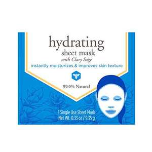 Burt's Bees Máscara Facial Hidratante Hydrating Sheet Mask with Clary Sage