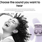 SAMSUNG Galaxy Buds2 - Auriculares inalámbricos con cancelación de ruido, sonido ambiental, Bluetooth, ligero, ajuste cómodo, control táctil, versión internacional (oliva)