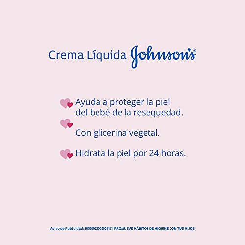 Crema Hidratante Johnson’s Regular 200 ml