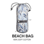 Toalla de playa turca con bolsa de viaje de 39 x 71 pulgadas, de secado rápido, sin arena, ligera, grande, toalla de playa turca, toalla de playa ligera, toallas de viaje
