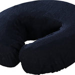 Juego de sábanas de franela 100% algodón (juego de sábanas de 3 piezas) para mesa de masaje, color negro