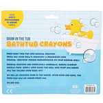SCS Direct Súper juego de crayones de baño - Juego de 24 colores para dibujar en la bañera con bolsa de malla para bañera - No tóxico, seguro para los niños, no se desintegrará en el agua