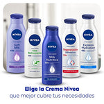 Nivea Crema Corporal Refrescante con Aloe Vera para Piel Normal y Seca, 48 horas de Humectación Profunda, 400 ml