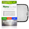 Nano Towels Stainless Steel Cleaner | The Amazing Chemical Free Stainless Steel Cleaning Reusable Wipe Cloth | Kid & Pet Safe | 7x16" 1 Ct.