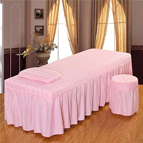 Faldón de mesa de masaje para cama de spa, cenefa para camas de salón de belleza, 180-190 cm de largo, 60-80 cm de ancho, 90 x 80 cm, como se describe