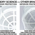 Laundry Science Bolsa de lavado de alta calidad, para ropa íntima, color blanco, Blanco, Regular, 3