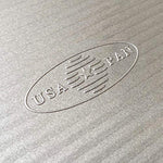  Molde para media hoja Pan, Warp resistente antiadherente charola para hornear, fabricado en Estados Unidos de caso del acero aluminizado, Aluminized Steel, 1