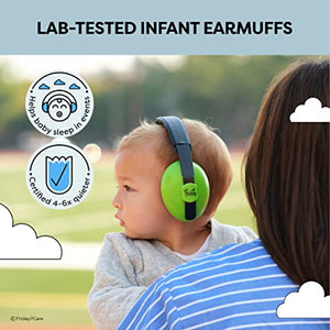Protección para los oídos de bebé (0 a 2 años) – Cómodas y ajustables con cancelación de ruido para bebés y recién nacidos | Auriculares de bebé reducción de ruido para aviones