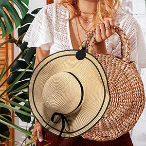 Clip magnético para sombrero para viajes, elegante bolsa manos libres, bolso, equipaje y mochila con clip para sol y sombreros de ala ancha (negro)