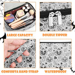 Bolsas de Maquillaje de Viaje 3Pcs Cosmetiqueras Estuche de Maquillaje para Mujer PU Cosméticos Estuche Organizador Multifunción Almacenamiento Portátil Impermeable