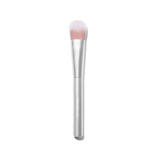 RMS Beauty Brocha Skin2Skin Everything: Vegana, de Fibra Sintética, para Cremas Y Polvos, Contorno, Iluminador Y Polvos Fijadores. Herramientas de Maquillaje de Belleza Limpias Y Sin Crueldad Animal.