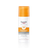 ▶ Eucerin Protector solar facial anti edad con ácido hialurónico FPS 50+, Sun, 50 ml