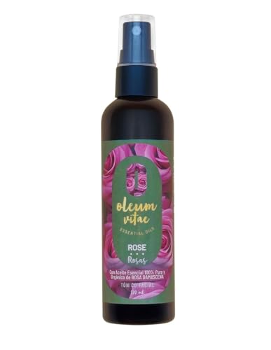 Tonico Facial con Aceite Esencial de Rosa Damascena 120 ml