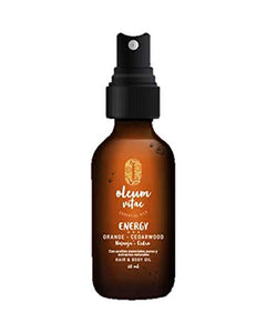 OLEUM VITAE Hair & Body Oil. Aceite Hidratante para Cabello y Cuerpo Naranja-Cedro. Con Aceite Esencial de Cedro. 60ml