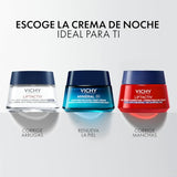 Vichy Minéral 89 Crema Recuperadora De Noche con Melatonina Pura 50ml Para Todo Tipo De Piel Uso Antes de Dormir