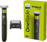 Philips OneBlade incluye nuevo peine ajustable 5 en 1, Recortadora, Perfiladora y Afeitadora eléctrica para hombre, QP2724/20.