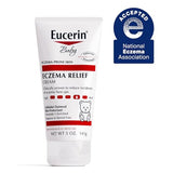 ▶ EUCERIN BABY| Eczema Relief | Crema para Rozaduras Dermatitis alivia y protege de rojeces del pañal | 141gr