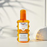 ▶ Eucerin Protector solar spray transparente FPS 50+ Sun, 200ml