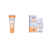 ▶ ISDIN Fotoprotector Gel Cream SPF 50+, Protector Solar Corporal refrescante e hidratante, Ideal para toda la familia, 250 ml + Fotoprotector Fusion Fluid SPF 50+, Protector Solar Facial, 50ml