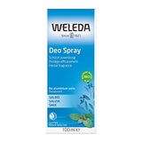 Weleda Sage 12h Deodorant Spray, 3.4-Ounce