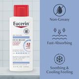 ▶ Eucerin Itch Relief Intensive Calming Lotion, Itch-Relieving Lotion for Sensitive Dry Skin, 8.4 Fl Oz Bottle