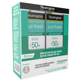 ▶ Neutrogena  Sun Fresh sin Color FPS50 40G 2 Pack