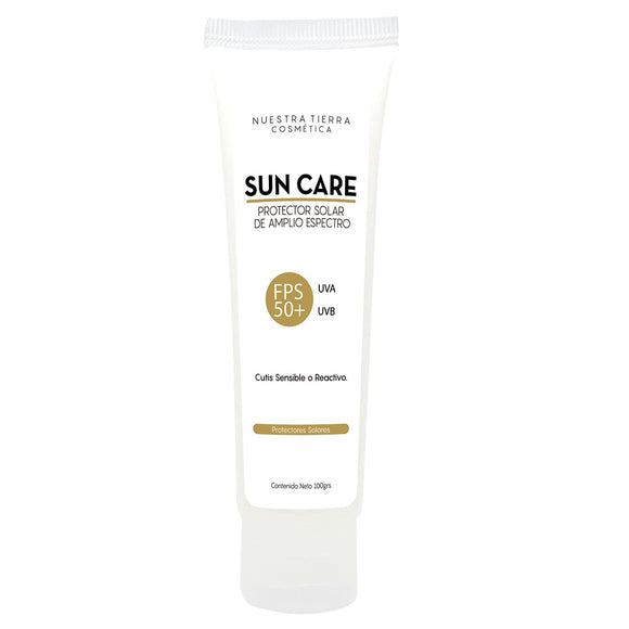 Protector Solar en Gel Cutis Sensible con Bisabolol Orgánico FPS 50+