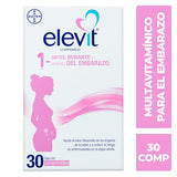 Elevit Embarazo y Lactancia, Multivitamínico con Ácido Fólico y Hierro, Ayuda el Sano Desarrollo de los Órganos de tu Bebe, Vitaminas para Mujer y Bebé, 30 Tabletas