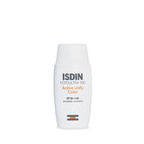 ▶ ISDIN FotoUltra 100 Active Unify SPF 50+, Protector Solar Facial con color, Aclara y unifica el tono de piel, 50 ml