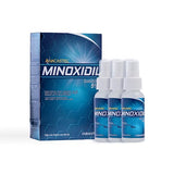 Anacastel Minoxidil Solución 5% | Tratamiento Capilar Anticaída Cabello I Minoxidil Barba y Bigote | Alarga Fase de Crecimiento del Cabello | Hombres y Mujeres | Formato Spray (Azul, 3 Pack)