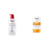 ▶ Eucerin Ph5 Crema Corporal para Piel Sensible o Seca, 400 ml + Protector Solar Extra Ligero FPS50+ - 1 x 150 ml