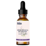 ▶ HEBBE - Aceite Esencial de Lavanda 100% Puro, Relajante y Cicatrizante para Aromaterapia y Cosmética, 10 ml