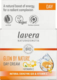 ▶ LAVERA  - Glow by Nature Day Care Crema facial con Q10 y vitamina C para una tez radiante Hidratante