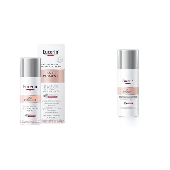 Kit Eucerin Antipigment Crema Día Fps 30+ 50ml, color, 50 ml + Antipgiment Crema Noche 50ml