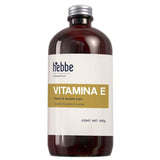 ▶ HEBBE  - Vitamina E Líquida 100% Pura, Antioxidante y Nutritiva para Piel y Cabello, 500 g