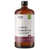 ▶ HEBBE - Aceite de Pepita de Uva 100% Puro, Antioxidante e Hidratante para Piel y Cabello, 1L