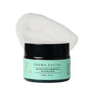 TEIA cosméticos, Crema facial escualano + ácido hialurónico