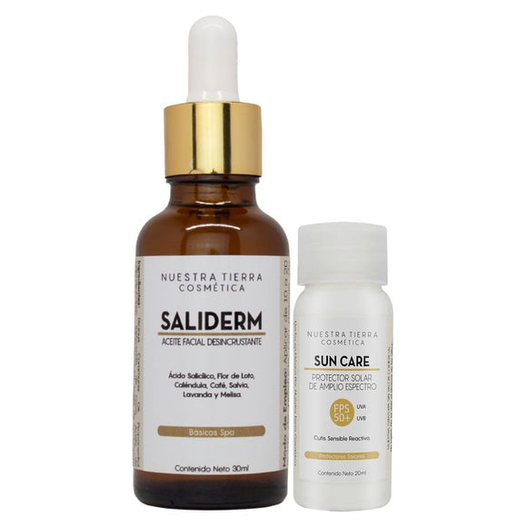 Aceite Facial Desincrustante SaliDerm Faciales/Cabina/Spa