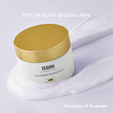 ▶ ISDIN Glicoisdin 15 moderate, crema facial con efecto peeling y acido glicolico, hidratacion y elasticidad para tu piel, 50ml
